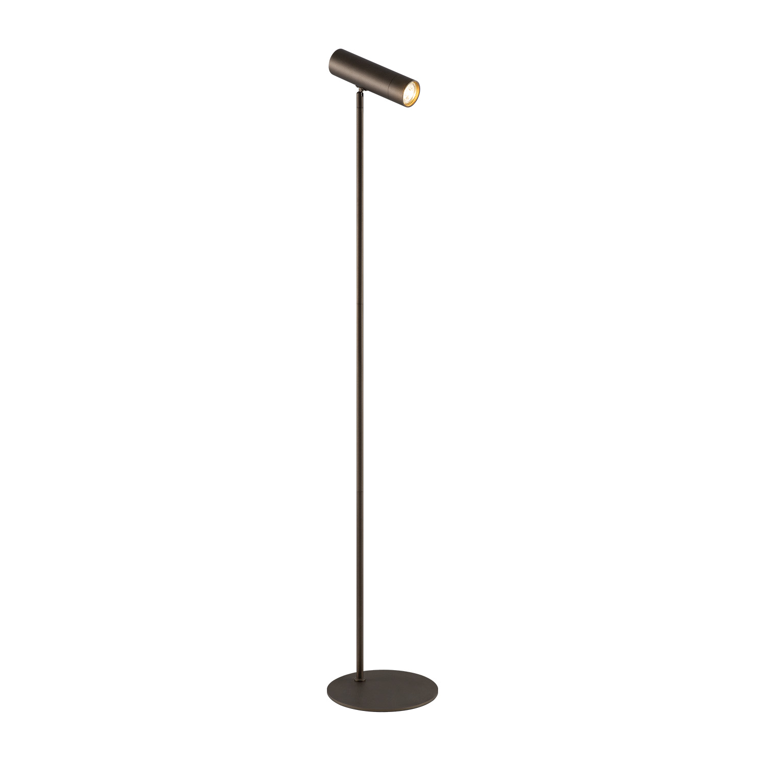 Home sweet Home Focus vloerlamp - donkerbrons, GU10, verstelbaar