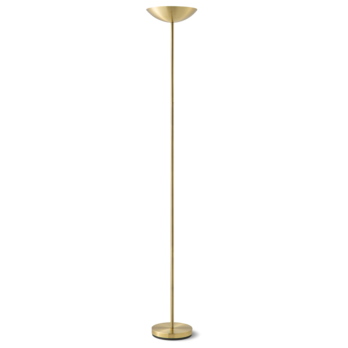 Home Sweet Home - Moderne vloerlamp Easy - Brons - 28/28/180cm - R7s lichtbron - geschikt voor woonkamer, slaapkamer, thuiskantoor- R7s lichtbron - met voetschakelaar
