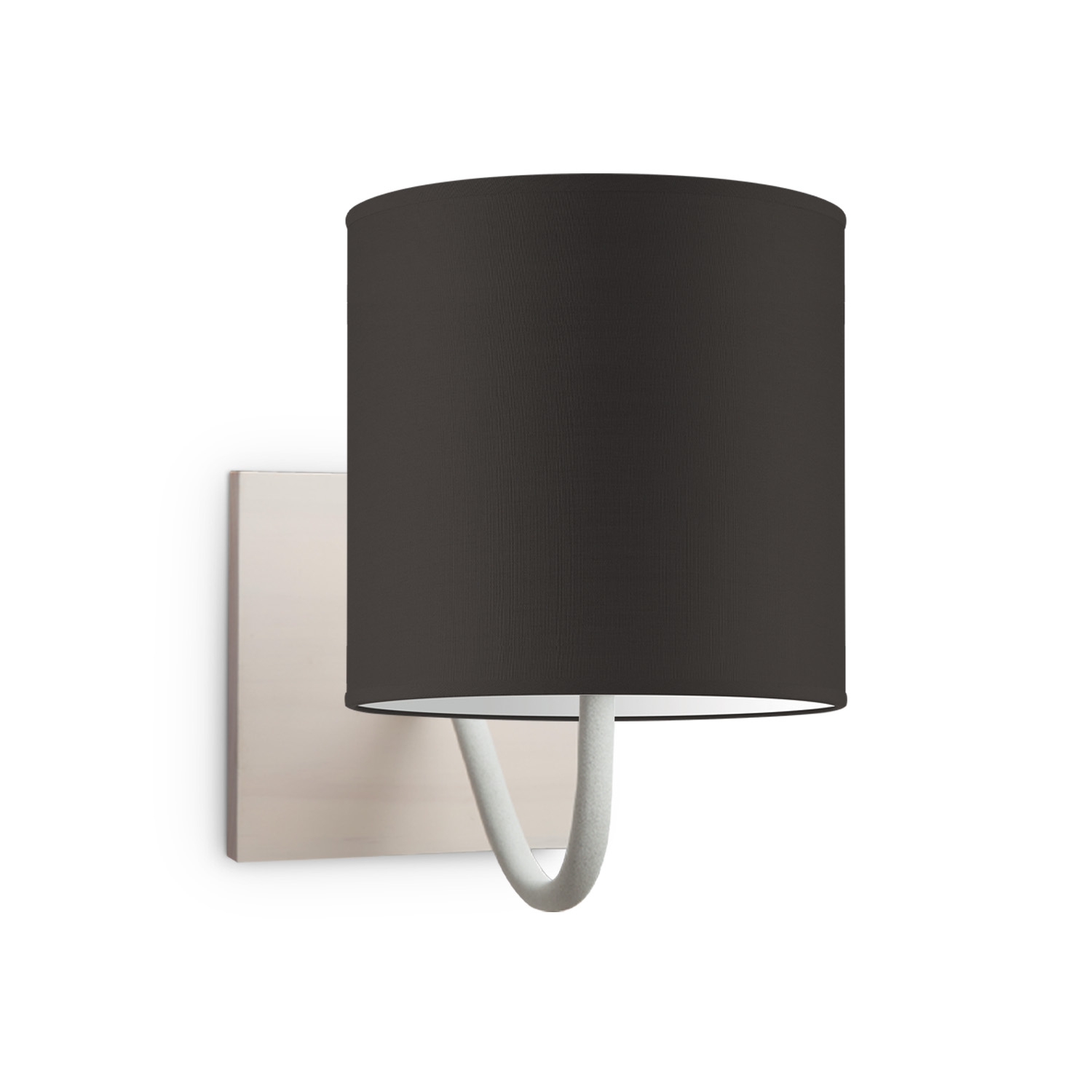wandlamp beach bling Ø 16 cm - bruin