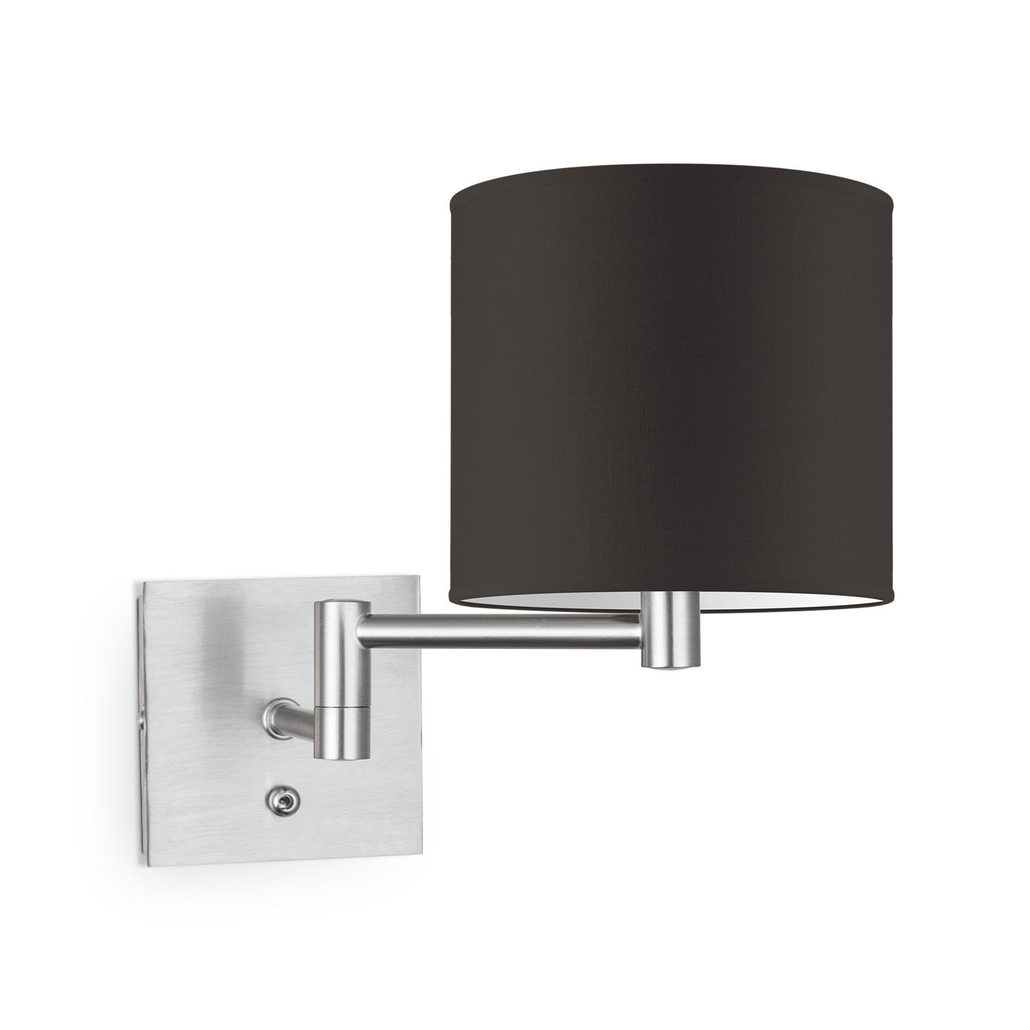 wandlamp swing bling Ø 20 cm - bruin