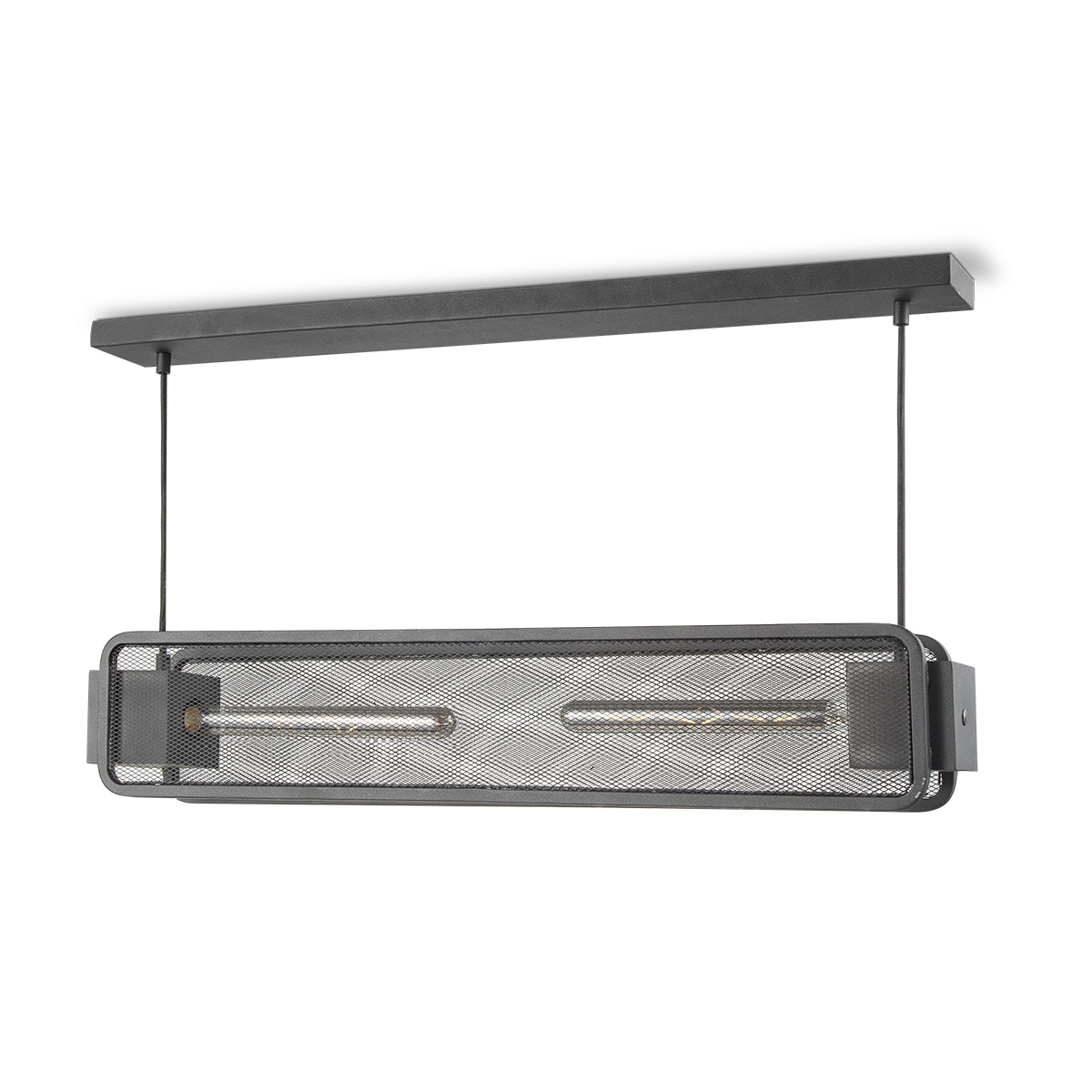 Home sweet home hanglamp Weave Beam 2 lichts - zwart