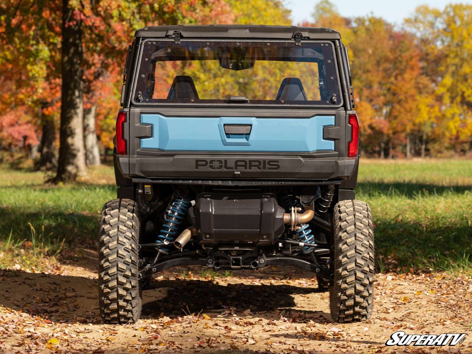 Pare-brise arrière rabattable en polycarbonate pour UTV SuperATV