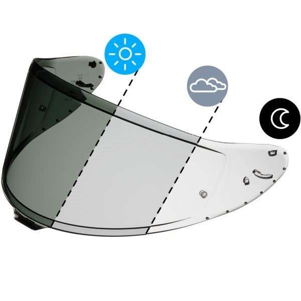 Shoei RF-1400 Pinlock-Ready Shield