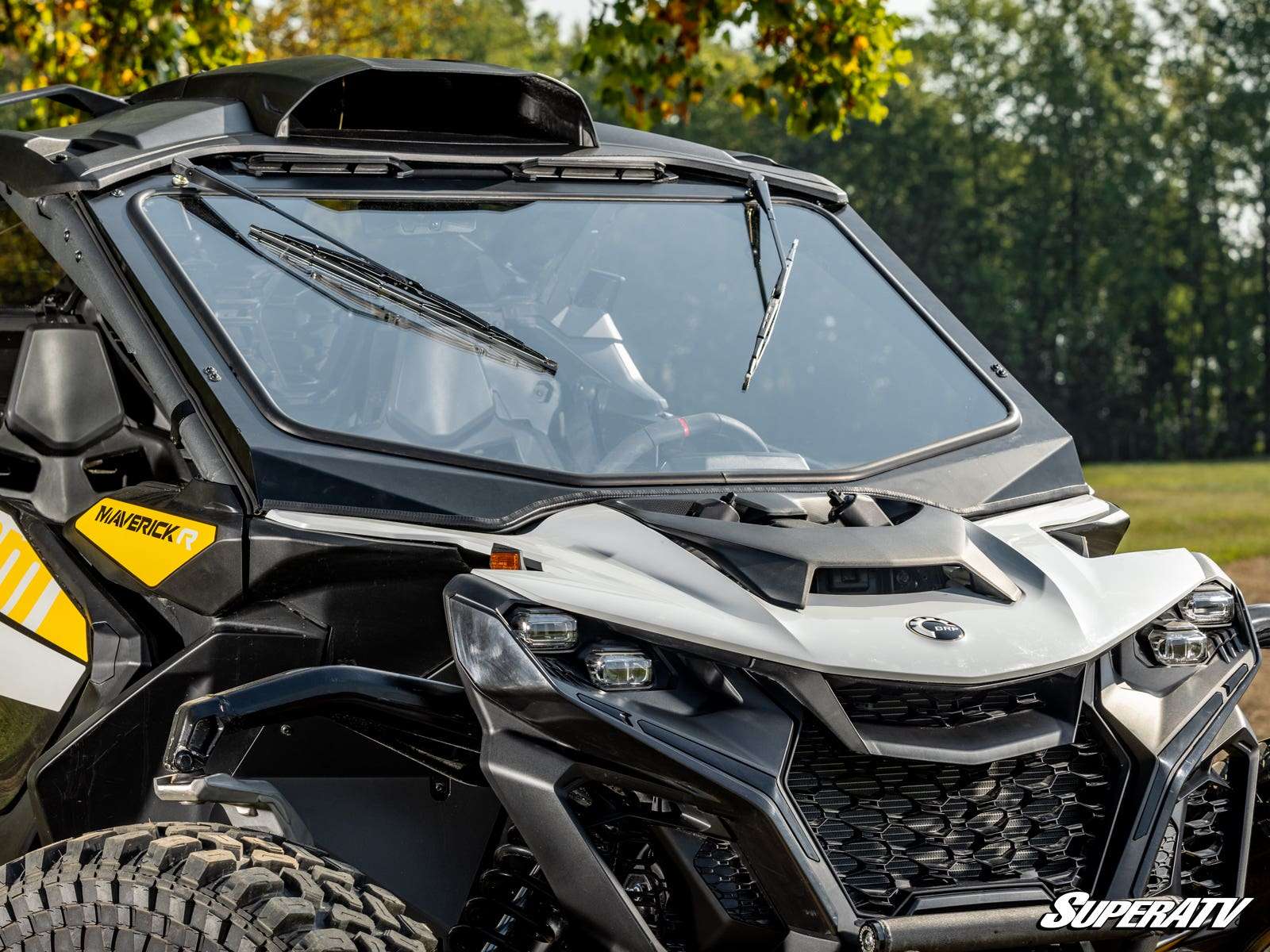 Pare-brise avant en verre SuperATV