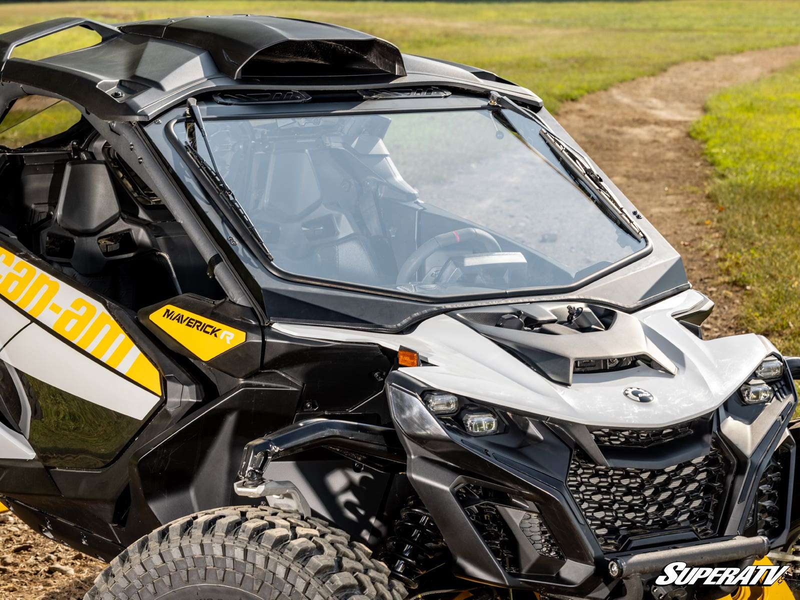 Pare-brise avant en verre SuperATV