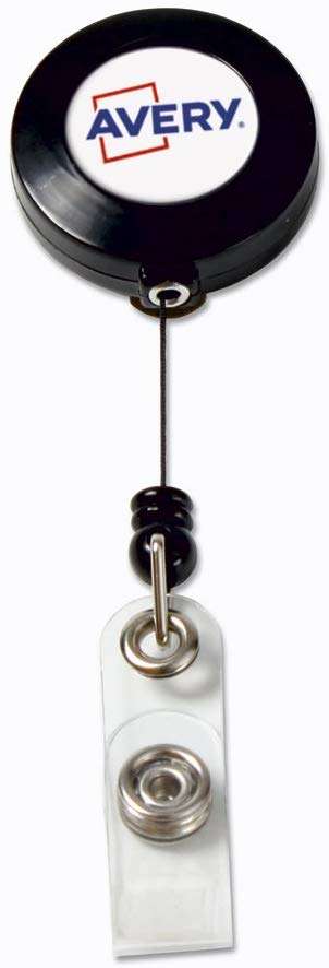 Avery 4829 Retractable Badge Reel 10Pk