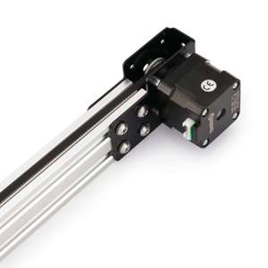 Large Gantry NEMA17 Modular Belt Drive Actuator (20x80mm, 2840mm Travel) - In Use