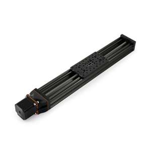 Large Gantry NEMA23 Compact C-Beam Screw Drive Actuator (Black, 94mm Travel) - Thumbnail