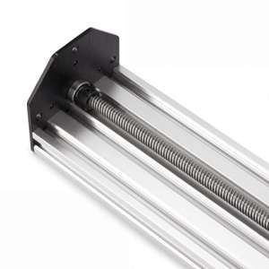 Large Gantry NEMA23 Screw Drive Actuator (Black 20x60mm, 389mm Travel) - Image 1