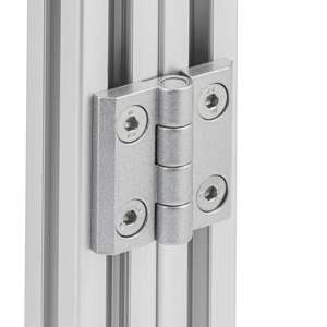 40/40 Series Aluminium Hinge - In Use