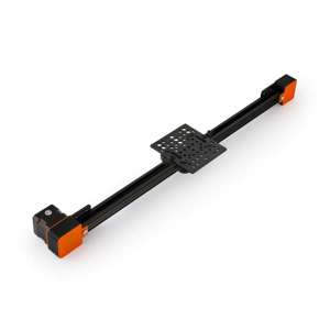 Medium Gantry NEMA17 Belt Drive Actuator (Black 20x20mm, 82mm Travel) - Thumbnail