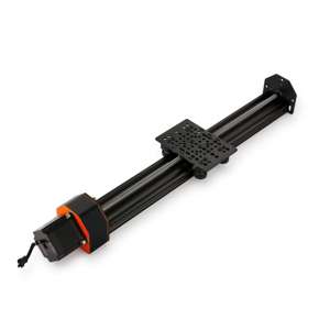 Large Gantry NEMA23 Screw Drive Actuator (Black 20x60mm, 389mm Travel) - Thumbnail
