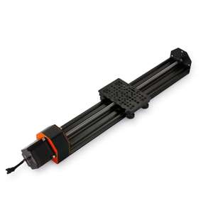Large Gantry NEMA23 Screw Drive Actuator (Black 20x80mm, 389mm Travel) - Thumbnail