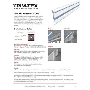 Preview of Sound Gasket 0.5 Installation Guide