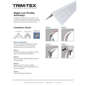 Preview of Rigid Low Profile Archway Installation Guide
