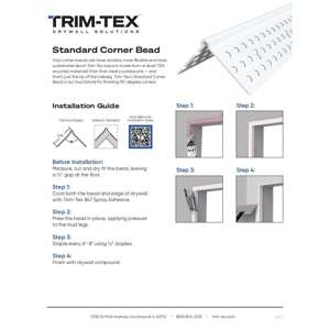 Preview of Corner Bead Installation Guide