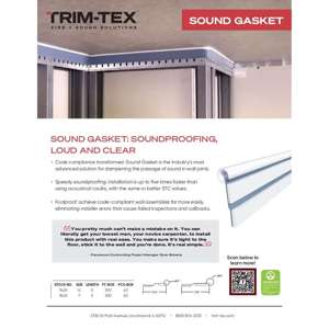 Preview of Sound Gasket Sell Sheet R1